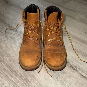 Timberland Women’s Tan Leather Boots